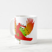 Hi-Fi-Snowboard Kaffeetasse (Vorderseite Links)