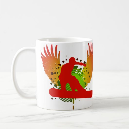 Hi-Fi-Snowboard Kaffeetasse (Links)