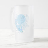 Hi-Fi-Snowboard Mattglas Bierglas (Vorderseite Links)