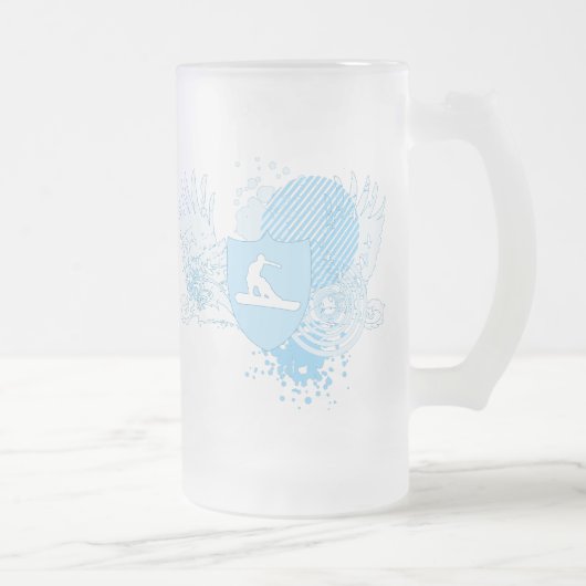 Hi-Fi-Snowboard Mattglas Bierglas (Rechts)