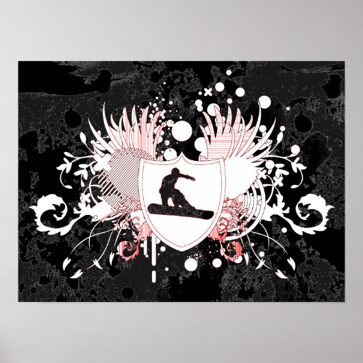 Hi-Fi-Snowboarden Poster (Vorne)