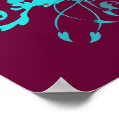 Hi-Fi-Snowboarden Poster (Ecke)