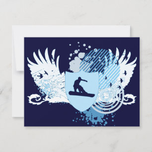 Hi-Fi Snowboarder Einladung