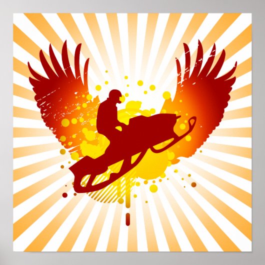 Hi-Fi-Snowmobiling Poster (Vorne)