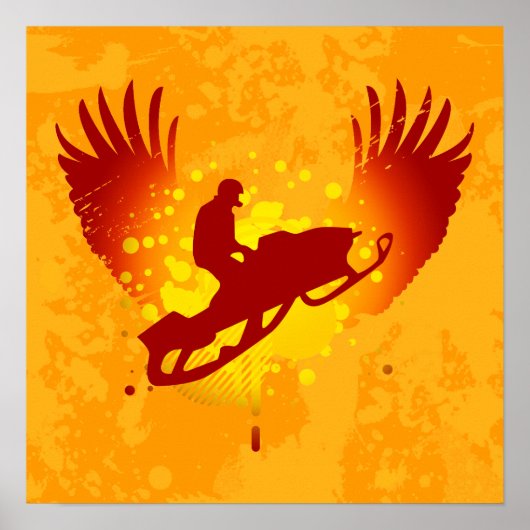 Hi-Fi-Snowmobiling Poster (Vorne)