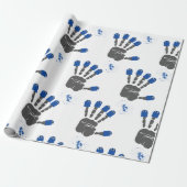 Hi fünf geschenkpapier (Ungerollt)