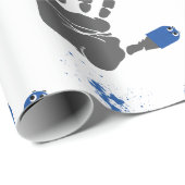 Hi fünf geschenkpapier (Rolleneckpunkt)