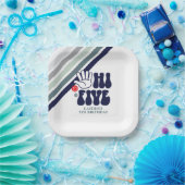 HI FÜNF Retro Strip Paper Teller (Party)