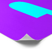 Hi - Hallo Modern & Stilvolle Typografie Poster (Ecke)