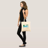 HI Hawaiian Islands Beach Tragetasche (Vorderseite (Model))
