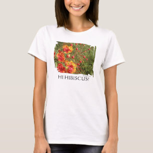 Hi-Hibisken-Blume-Tank T-Shirt