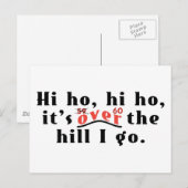 Hi Ho 60 Postkarte (Vorne/Hinten)