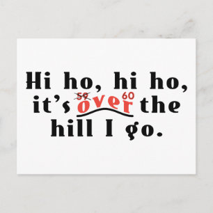 Hi Ho 60 Postkarte