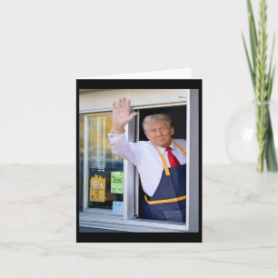 Hi Holen Sie Ihren Burger Donald Trump Cooks Fries Karte