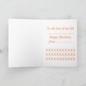 Hi Honey Birthday Card Karte (Innenseite)