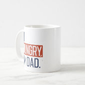 Hi Hungry Ich bin Vater Kaffeetasse (Vorderseite Links)