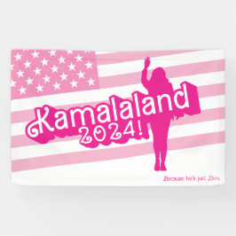 "Hi Kamala" - Banner (Slogline A)