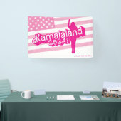 "Hi Kamala" - Banner (Slogline A) (Messe)