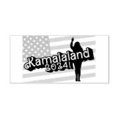 "Hi Kamala" - Briefmarke (kein Slogan) Gummistempel (Prägung)