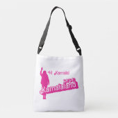 "Hi Kamala" - Ganzkörpertasche (Slogline B) Tragetaschen Mit Langen Trägern (Rückseite)