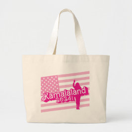 "Hi Kamala" - Jumbo-Tasche (kein Slogan) Jumbo Stoffbeutel