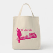 "Hi Kamala" - Lebensmittelgeschäft (Tasche B) Tragetasche (Rückseite)