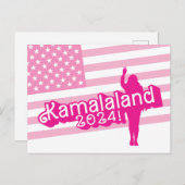 "Hi Kamala" - Postkarte (kein Slogan) (Vorne/Hinten)