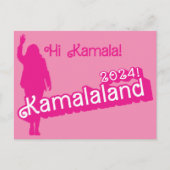 "Hi Kamala" - Postkarte (Tagline B) (Vorderseite)