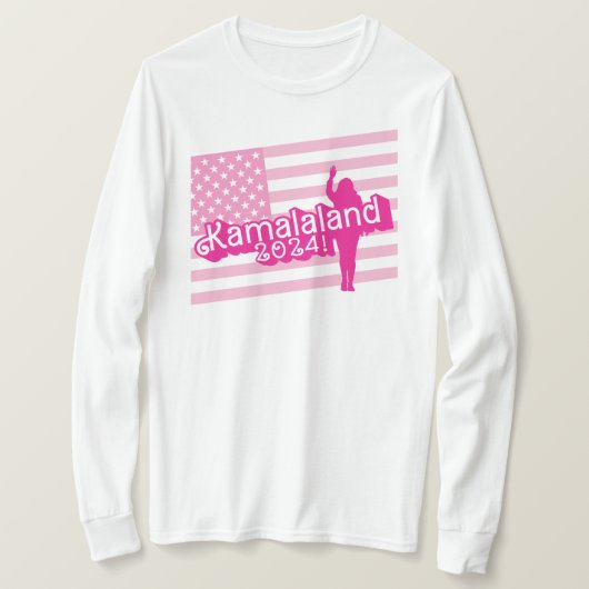 "Hi Kamala" - T - Shirt von Frauen (kein Slogan) (Design vorne)