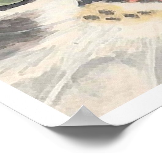 Hi Kitty! Poster (Ecke)