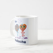 Hi Kopfschmerzen Kaffeetasse (Vorderseite Links)