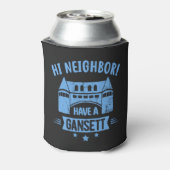 Hi Neighbor Have A Gansett Retro Style Gifts Dosenkühler (Kanne Rückseite)