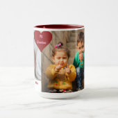 Hi Oma Custom Modern Mother's Day Foto Tasse (Zentrum)