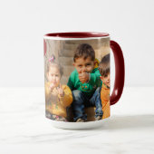 Hi Oma Custom Modern Mother's Day Foto Tasse (VorderseiteRechts)
