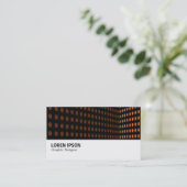Hi-Phi - 0105 - Tone Corner - Orange Visitenkarte (Stehend Vorderseite)