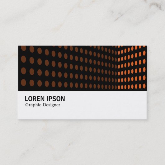 Hi-Phi - 0105 - Tone Corner - Orange Visitenkarte (Vorderseite)