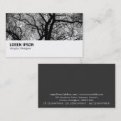 Hi-Phi - 0123 - Hochkontrastbaum Visitenkarte (Vorne/Hinten)