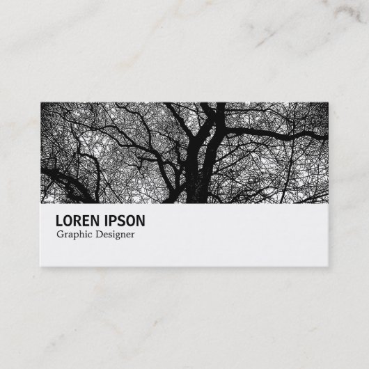 Hi-Phi - 0123 - Hochkontrastbaum Visitenkarte (Vorderseite)