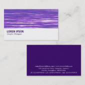 Hi-Phi - 014 - Lila Interferenz Visitenkarte (Vorne/Hinten)
