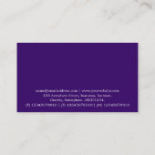 Hi-Phi - 014 - Lila Interferenz Visitenkarte (Rückseite)