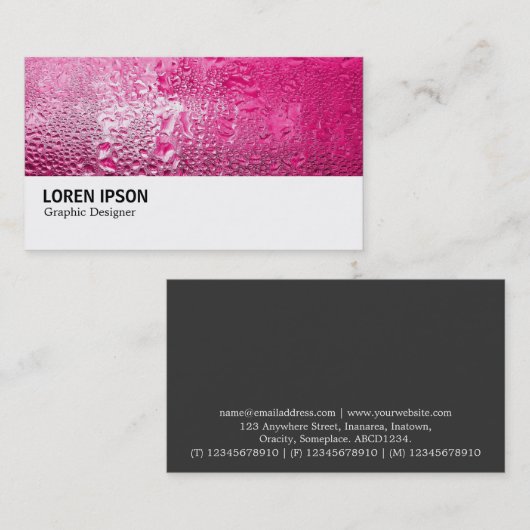 Hi-Phi - 0169 - Kirschwasser Visitenkarte (Vorne/Hinten)