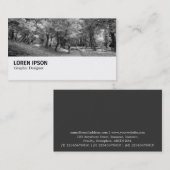 Hi-Phi - 0195 - Cycle Way B&W Visitenkarte (Vorne/Hinten)