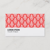 Hi-Phi - 0216 - Damask Pattern Visitenkarte (Vorderseite)