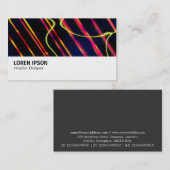 Hi-Phi - 022 - UFO Light Trails Visitenkarte (Vorne/Hinten)