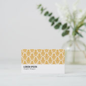 Hi-Phi - 0238 Golden Damask Visitenkarte (Stehend Vorderseite)