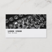 Hi-Phi - 0256 - Alte Schreibmaschine Visitenkarte (Vorderseite)