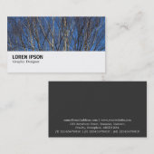 Hi-Phi - 0280 - Silberne Zweige Visitenkarte (Vorne/Hinten)