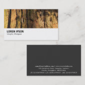 Hi-Phi - 0284 - Redwood Bark Visitenkarte (Vorne/Hinten)