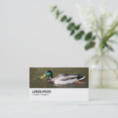 Hi-Phi - 0294 - Mallard Duck Visitenkarte (Stehend Vorderseite)
