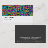 Hi-Phi - 0305 - Fraktal Abstrakt 19111a Visitenkarte (Vorne/Hinten)